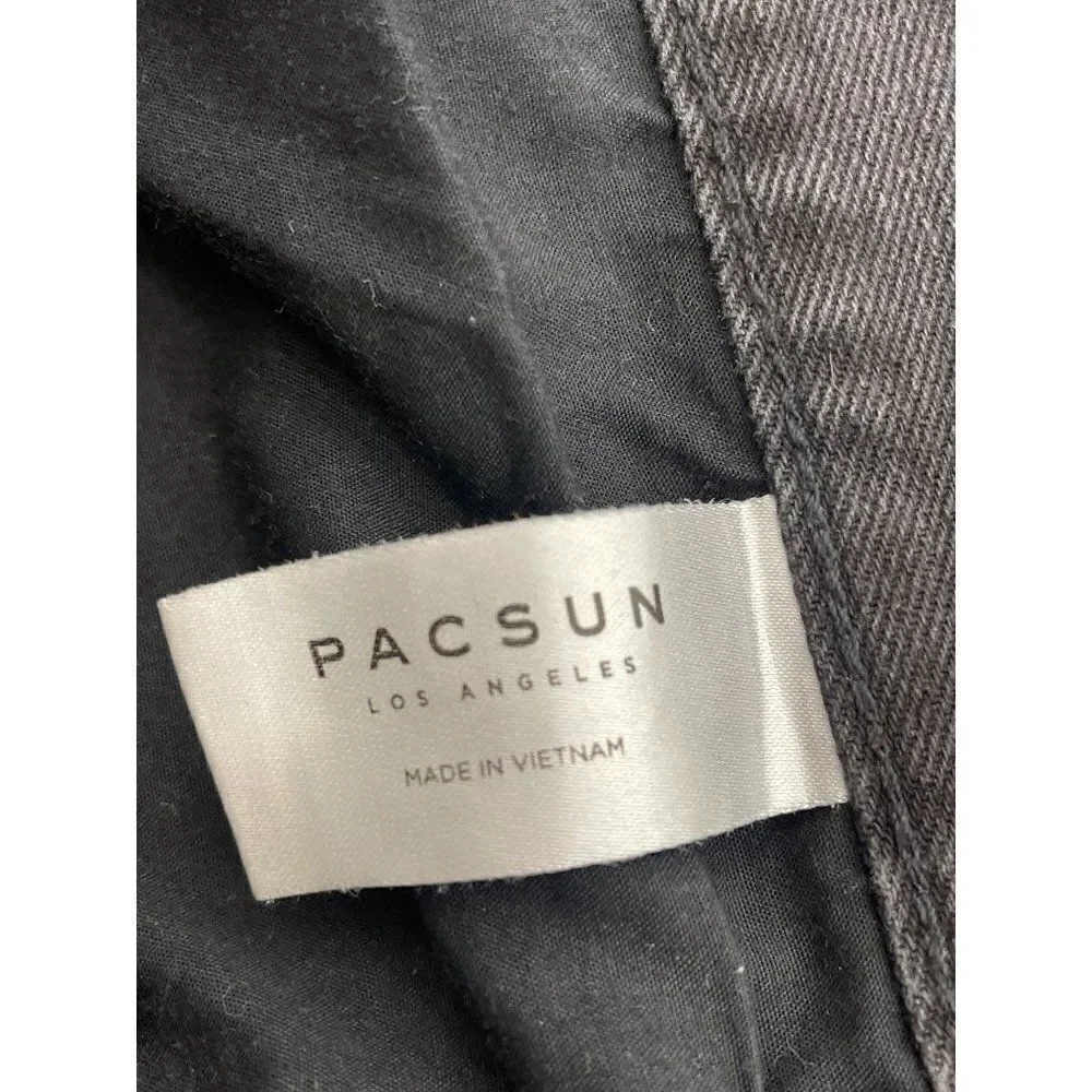 Pacsun Men’s Black Stacked Skinny Jeans Size 36 x 32
